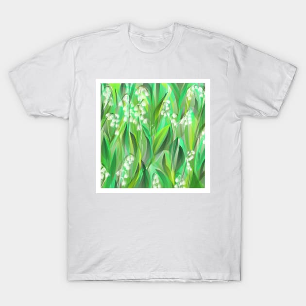 Lily of the Valley T-Shirt by GemmasGems